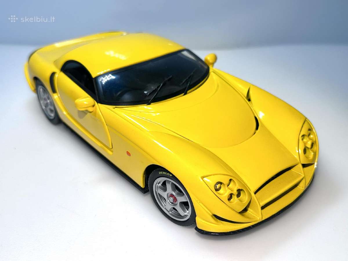 Tvr Speed 12 Yellow w/ Lights 1:18 Hot Wheels - nuotraukos Nr. 13