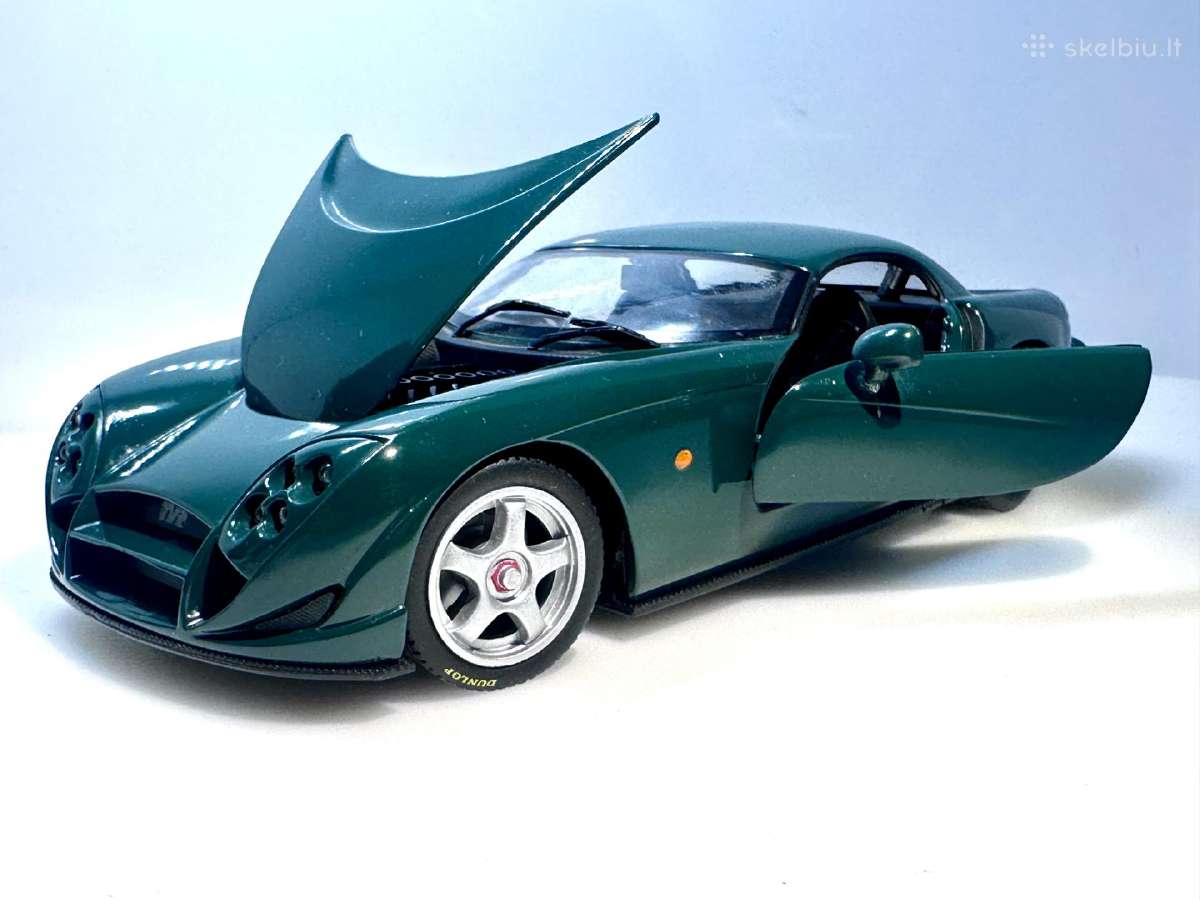 Tvr Speed 12 British Green 1:18 Hot Wheels - nuotraukos Nr. 6