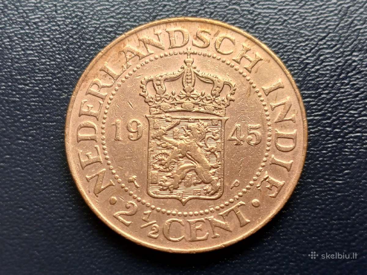 2,5 cento 1945m. Nyderlandų Indija