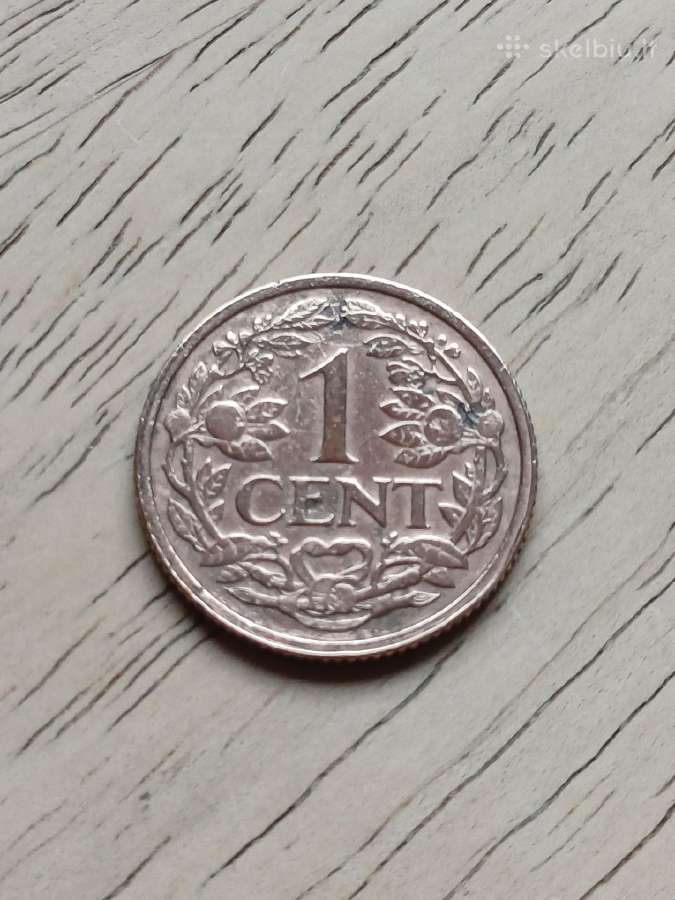 1 centas 1916m. Nyderlandai