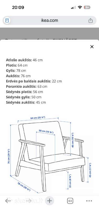 Fotelis - nuotraukos Nr. 2
