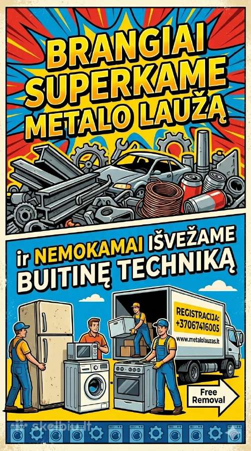Metalo laužo surinkimas ! jūsų kieme ! - nuotraukos Nr. 31