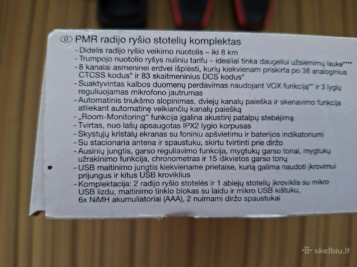 Radijo ryšio stotelių (racijų) komplektas - nuotraukos Nr. 8