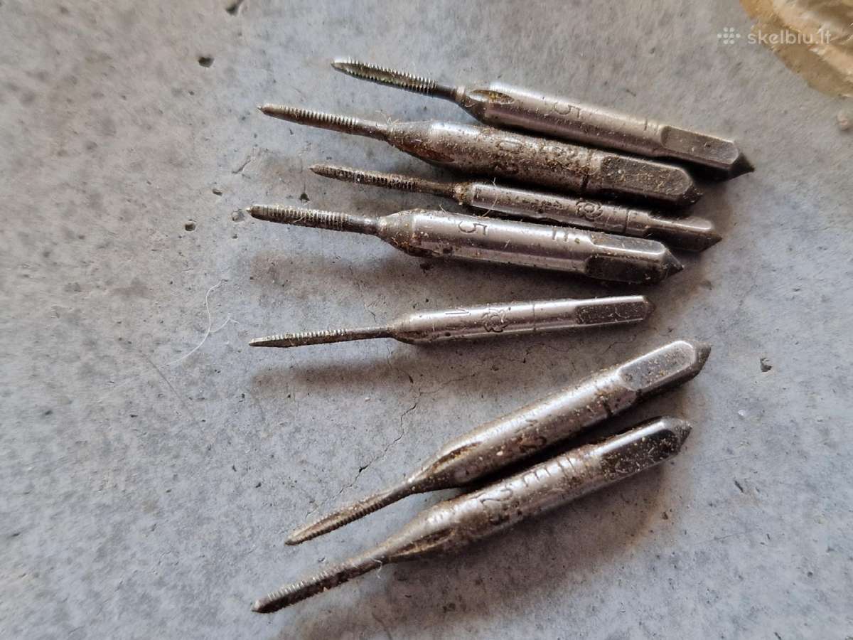 Smulkūs metalo apdirbimo įrankiai, tarybiniai - nuotraukos Nr. 12