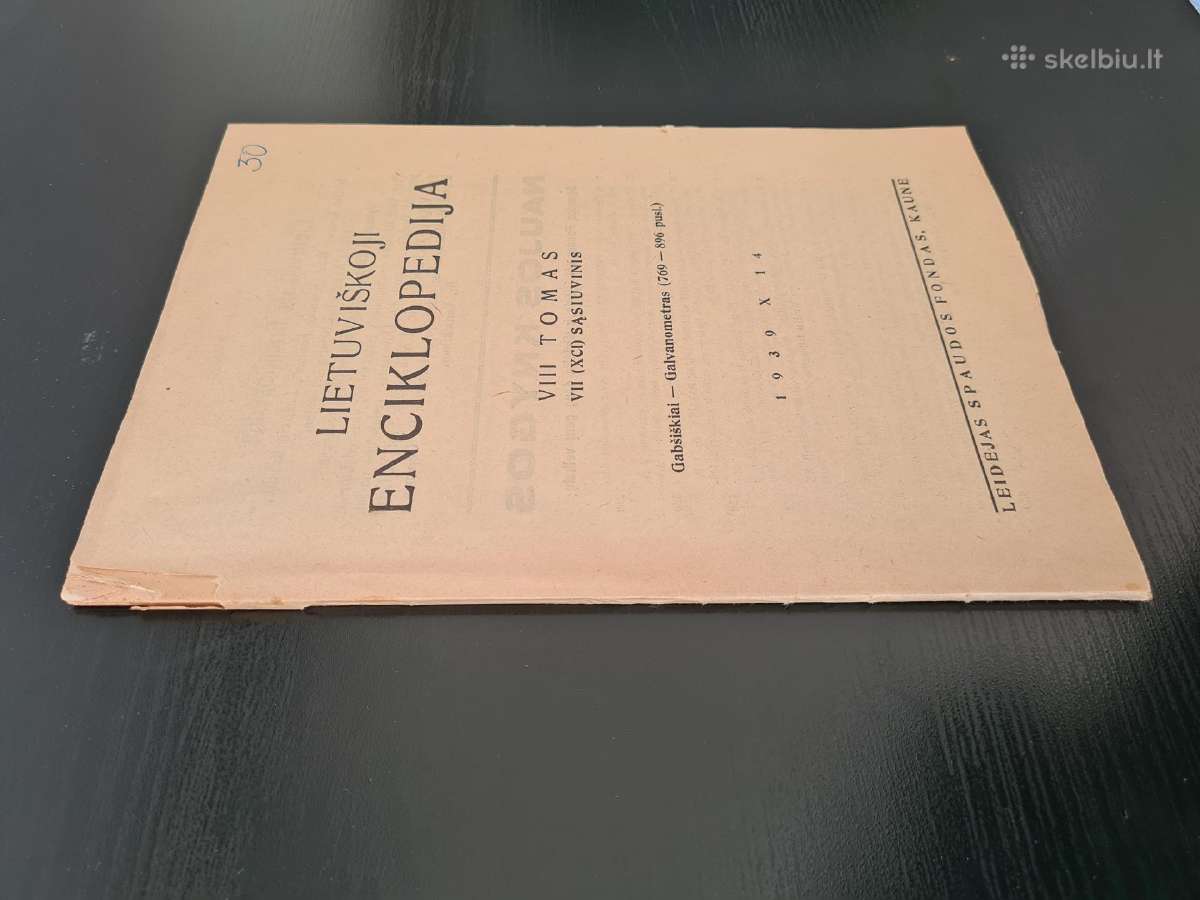 Lietuviškoji enciklopedija VIII tomo VII sąsiuvin - nuotraukos Nr. 2