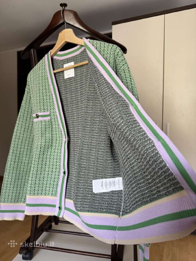 Sandro Paris cropped cardigan in fancy tweed - nuotraukos Nr. 14