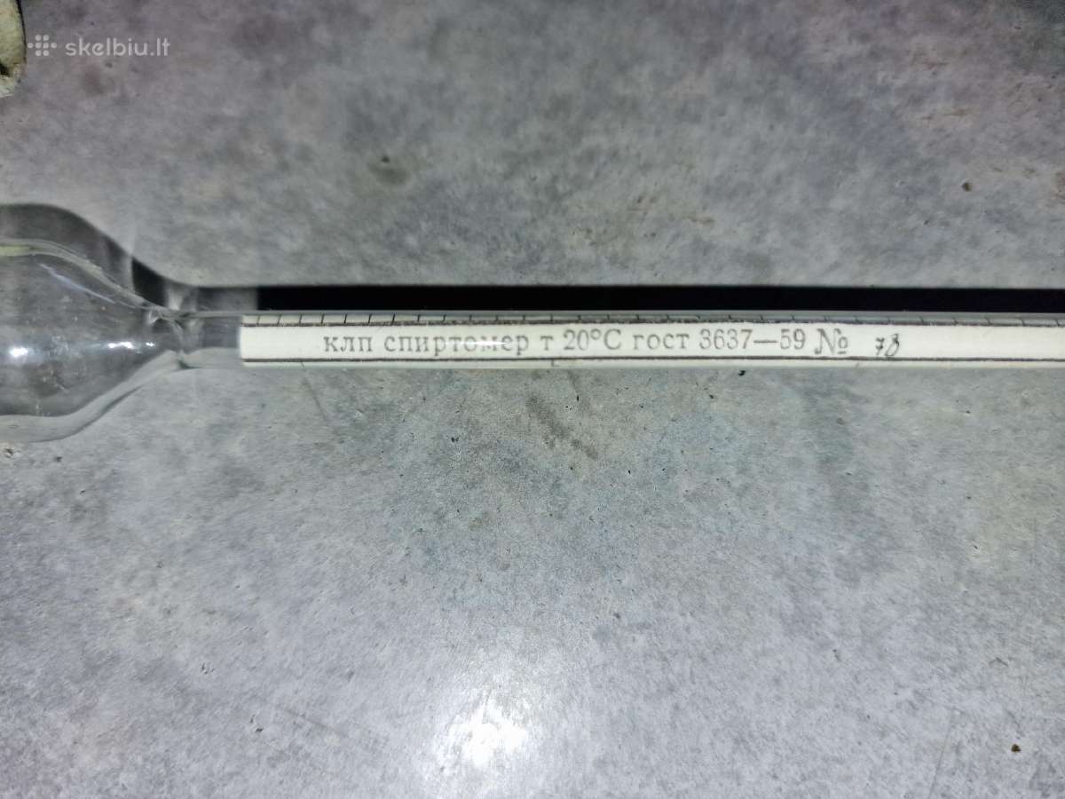 Stikliniai alkoholio koncentracijos matuokliai - nuotraukos Nr. 8