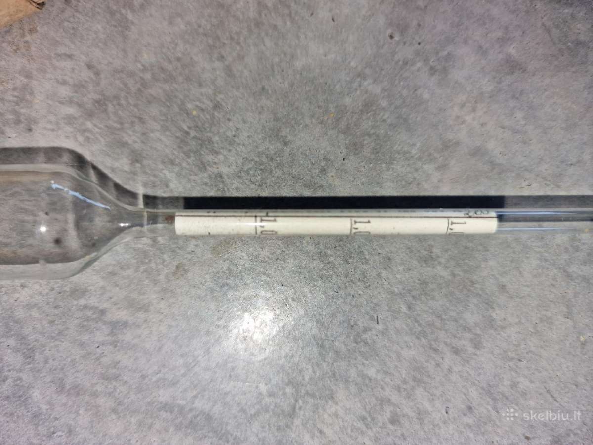 Stikliniai alkoholio koncentracijos matuokliai - nuotraukos Nr. 11