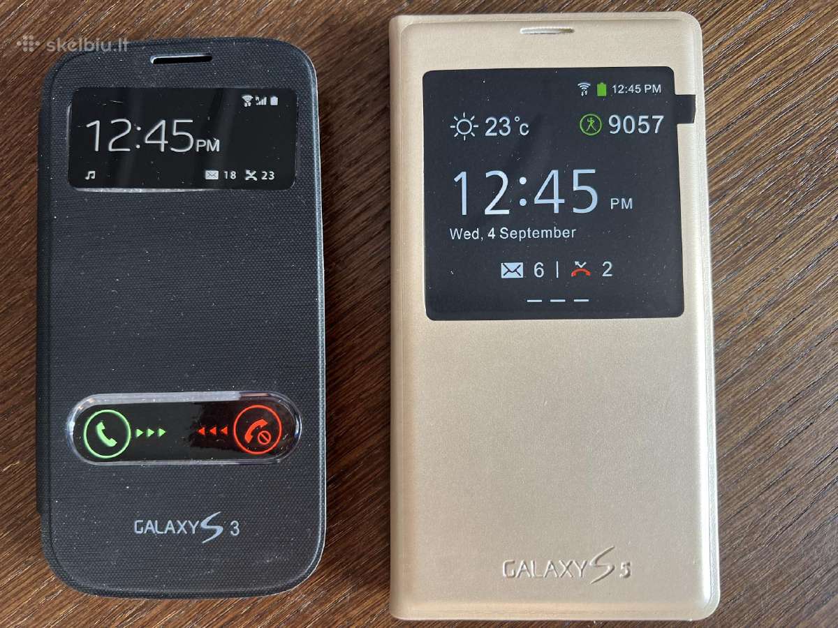 Telefonų įdėklai Galaxy S5, S3