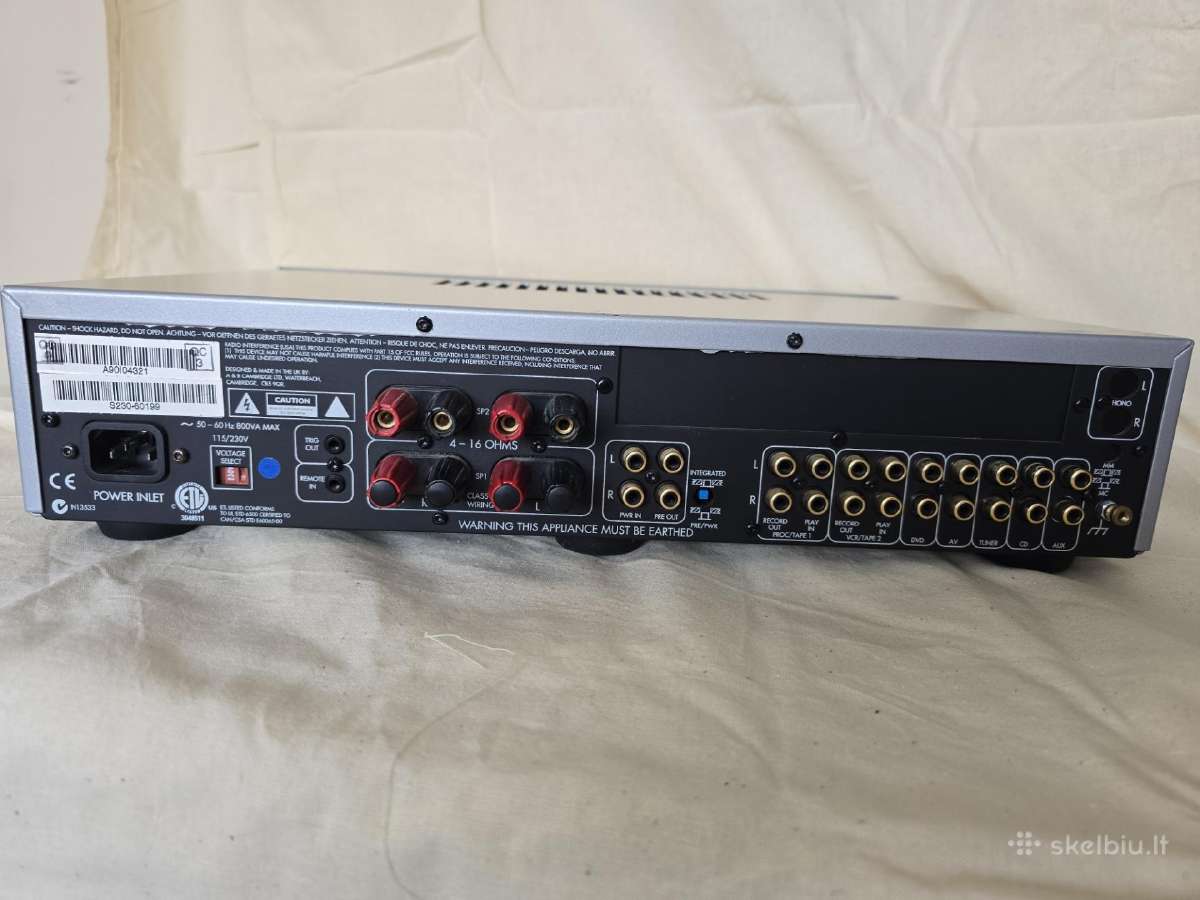 Arcam A90 stereo stiprintuvas - nuotraukos Nr. 2