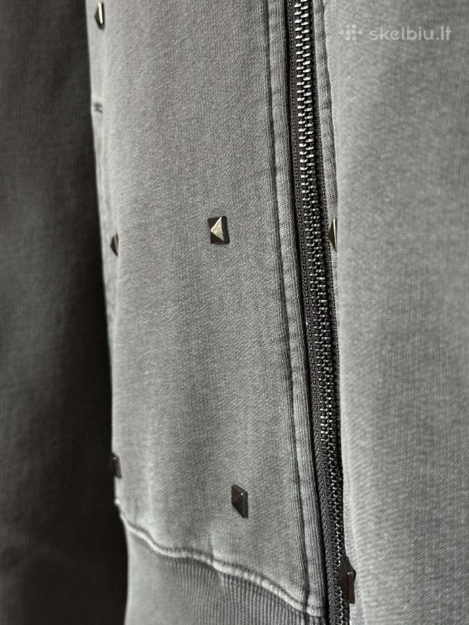 Patta Studded Washed Zip Up Hooded vyr. Megztinis - nuotraukos Nr. 5
