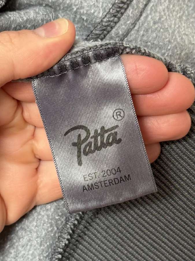 Patta Studded Washed Zip Up Hooded vyr. Megztinis - nuotraukos Nr. 17