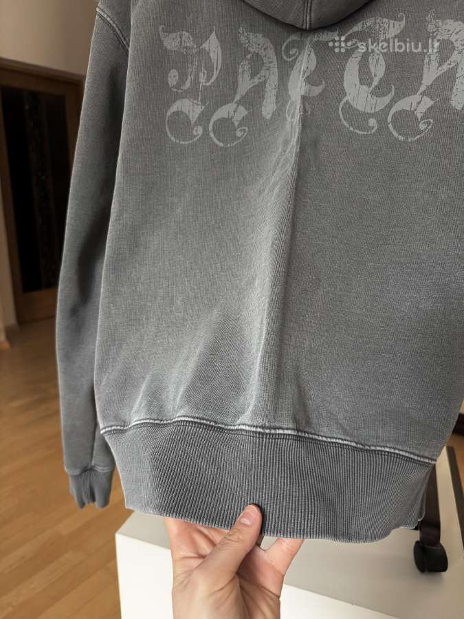 Patta Studded Washed Zip Up Hooded vyr. Megztinis - nuotraukos Nr. 20