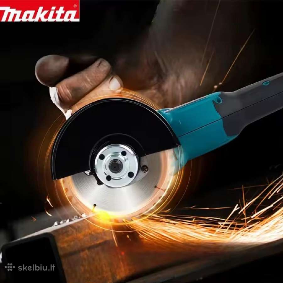 Makita Dga404 18v 100mm pilnas komplektas - nuotraukos Nr. 7