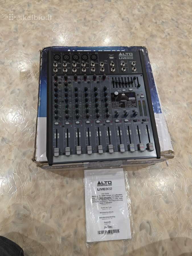 Mikšeris Alto Live 802
