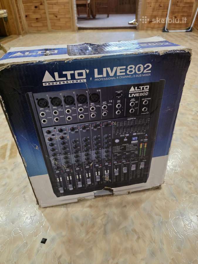 Mikšeris Alto Live 802 - nuotraukos Nr. 3