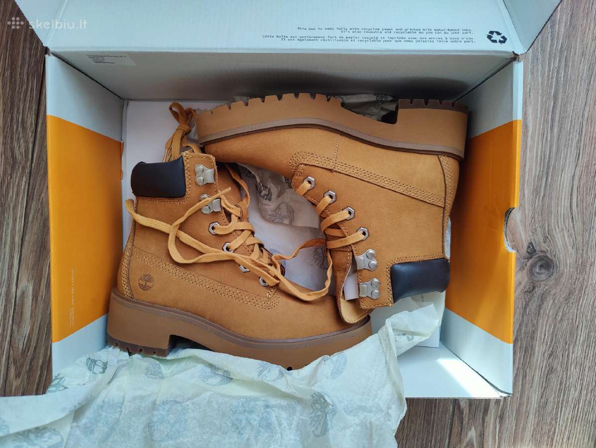 Auliniai batai moterims Timberland, rudi - nuotraukos Nr. 2