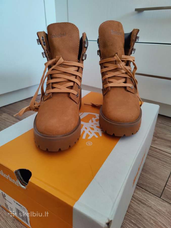 Auliniai batai moterims Timberland, rudi - nuotraukos Nr. 3