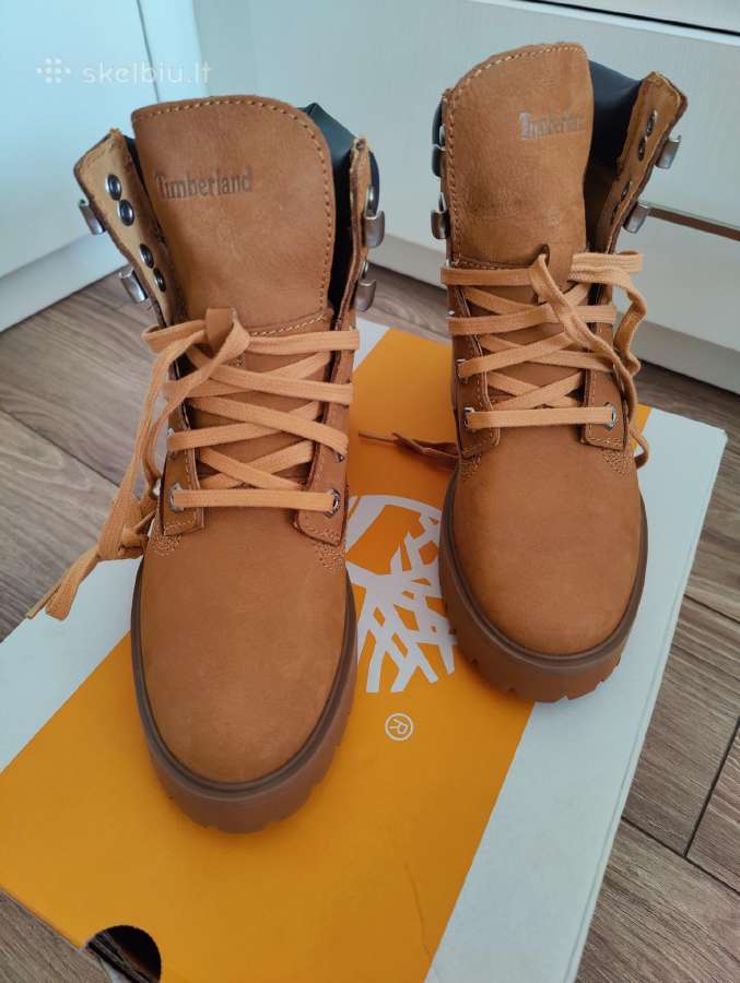 Auliniai batai moterims Timberland, rudi - nuotraukos Nr. 4