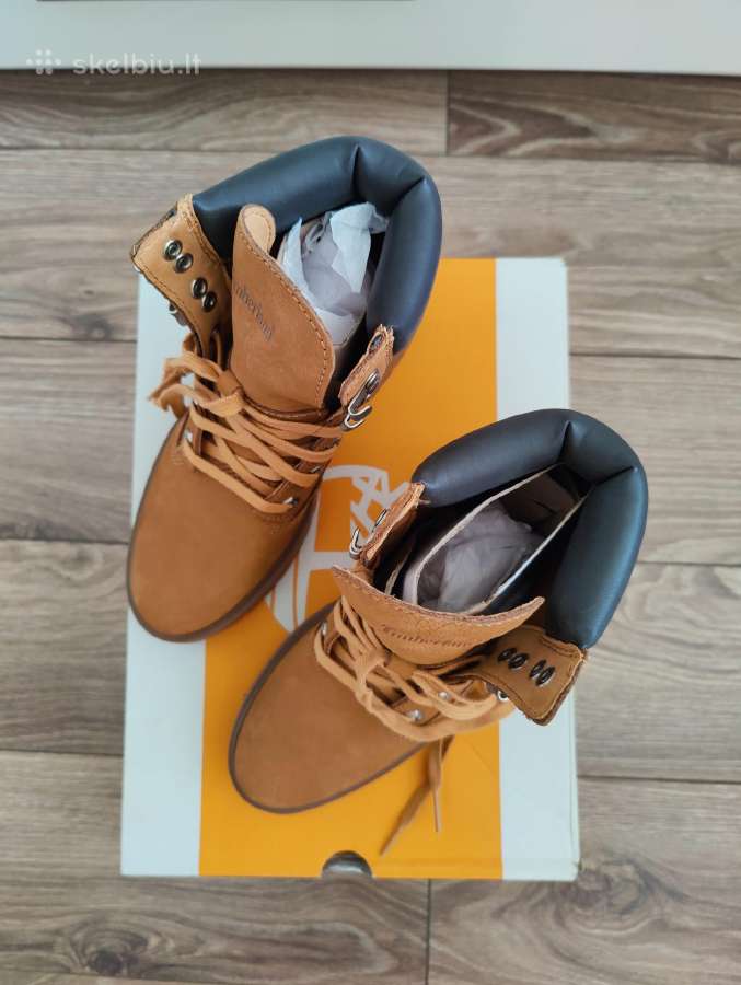 Auliniai batai moterims Timberland, rudi - nuotraukos Nr. 6