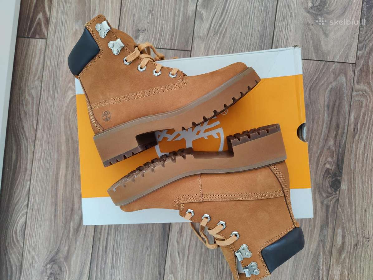 Auliniai batai moterims Timberland, rudi - nuotraukos Nr. 7