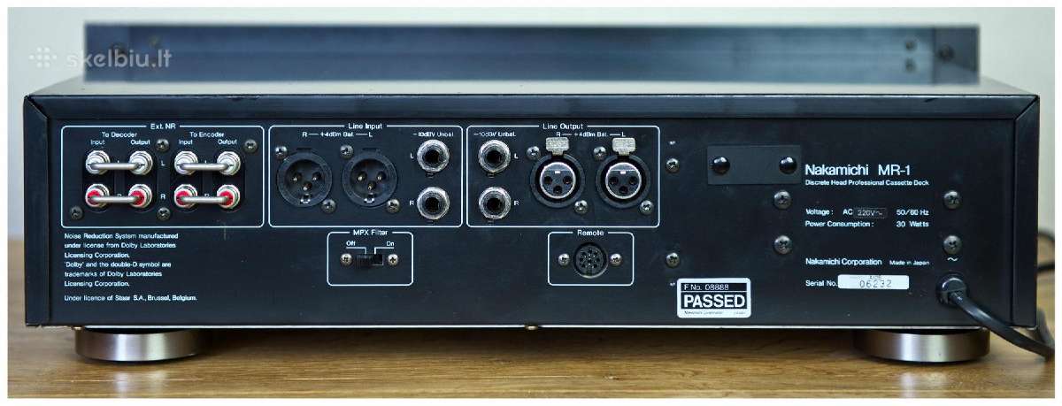 Nakamichi Bx-300e Bx-150e Nakamichi Mr-1 - nuotraukos Nr. 27
