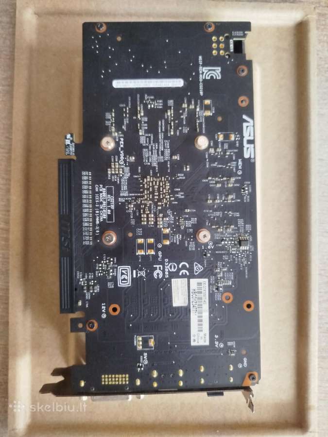 Asus vaizdo plokštė Gtx 1050ti-4G - nuotraukos Nr. 3