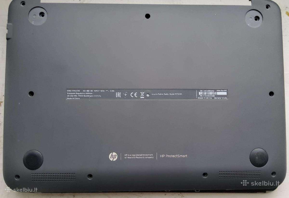 Hp pavilion 11- n011 su defektu - nuotraukos Nr. 4