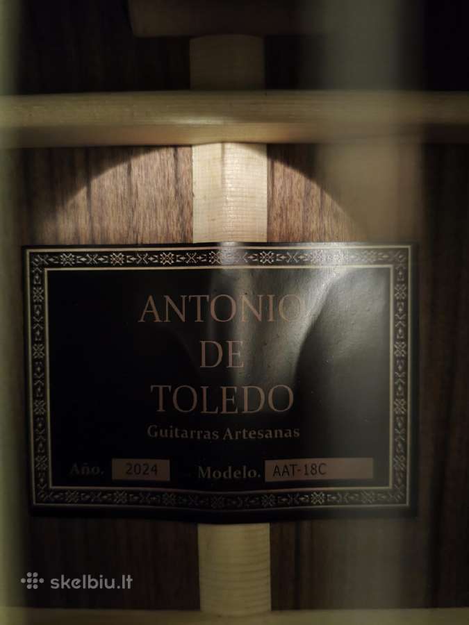 Klasikinę gitarą Antonio Toledo - nuotraukos Nr. 5