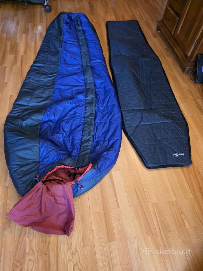 Miegmaišis (-10c)+kilimėlis-insul Mat sistema 2in1