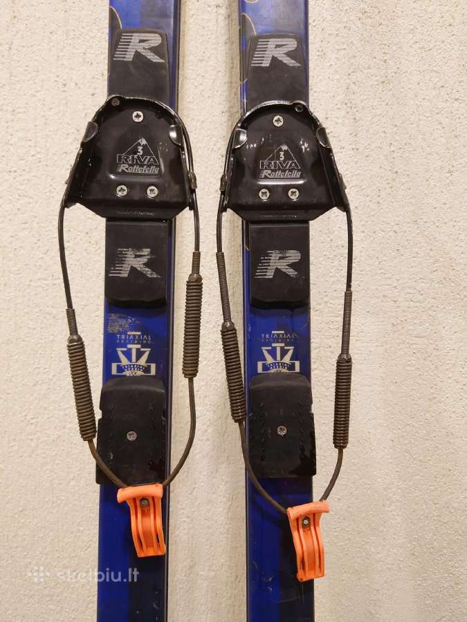 Telemark slidės su Nn75 tipo apkaustais