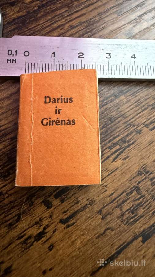 Pirmo leidimo „Darius ir Girnas" 1993m