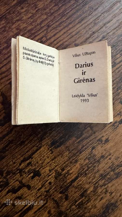 Pirmo leidimo „Darius ir Girnas" 1993m - nuotraukos Nr. 4