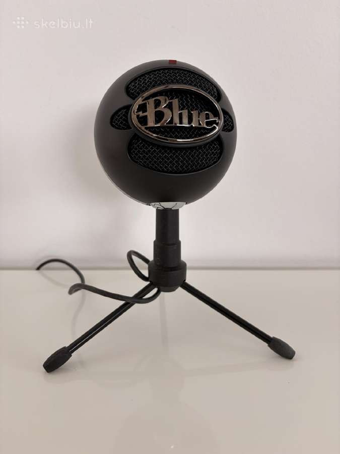Blue Snowball Ice mikrofonas kaip naujas