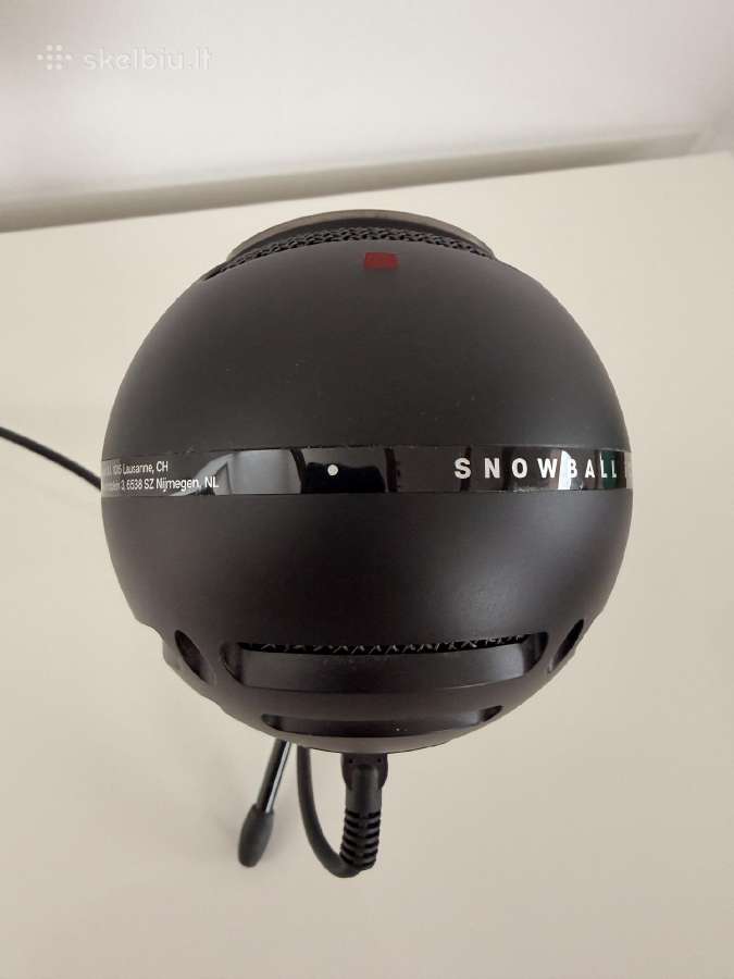 Blue Snowball Ice mikrofonas kaip naujas - nuotraukos Nr. 3