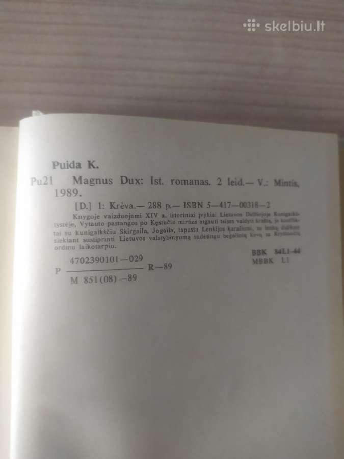 Kazys Puida "Magnus Dux" - nuotraukos Nr. 4