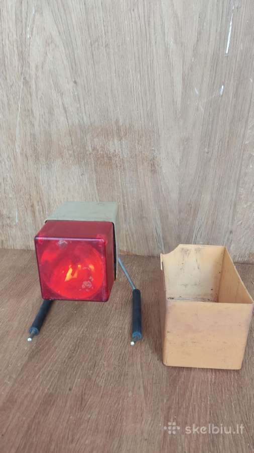 Vintažinis Auto- avarinis šviestuvas,signal" - nuotraukos Nr. 11
