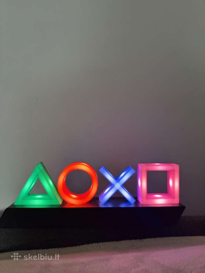 Playstation Lempa Icons 30 cm