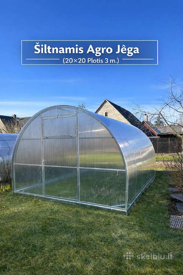 Šiltnamių pardavimas, montavimas visoje Lietuvoje - nuotraukos Nr. 6