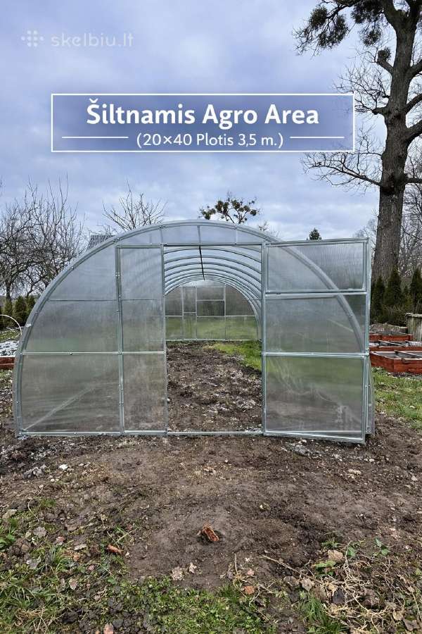 Šiltnamių pardavimas, montavimas visoje Lietuvoje - nuotraukos Nr. 8