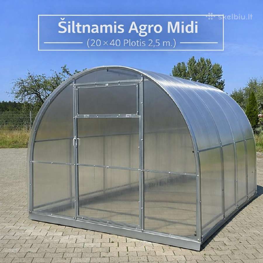 Šiltnamių pardavimas, montavimas visoje Lietuvoje - nuotraukos Nr. 10