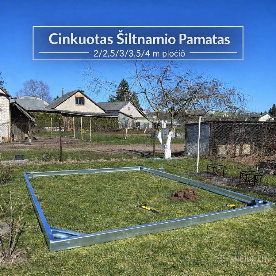 Šiltnamių pardavimas, montavimas visoje Lietuvoje - nuotraukos Nr. 25