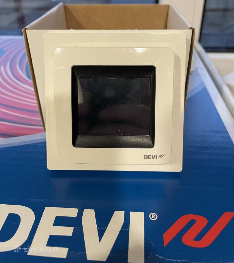 Devi šildomas kabelis ir Devi Touch termostatas