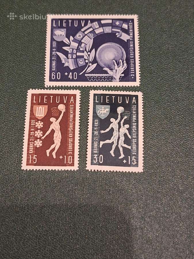 Lietuva 1939 m. Krepšinis, švarūs*