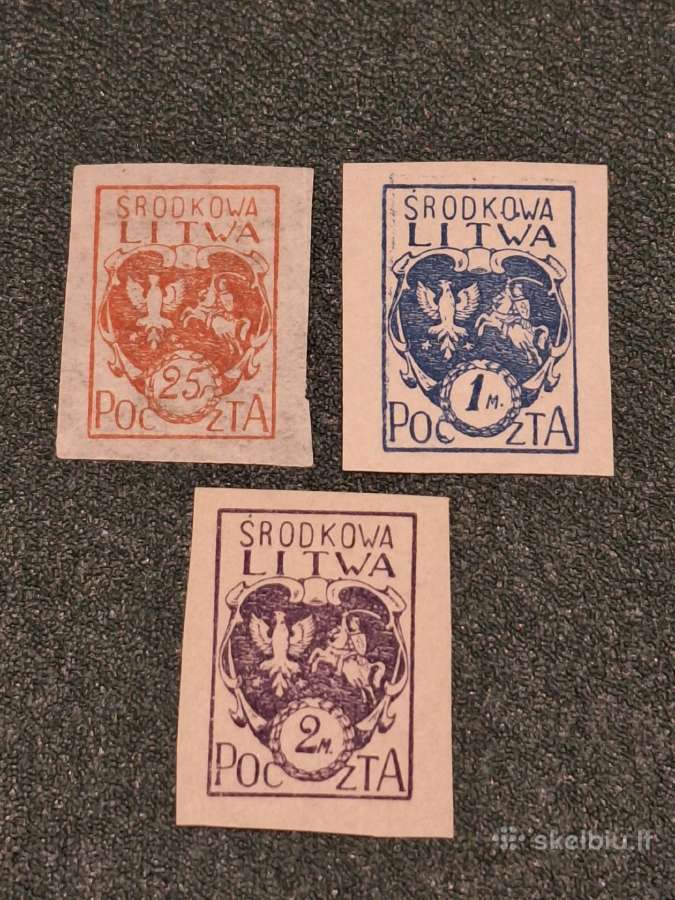Vidurio Lietuva 1920 m. Standartai, šv.kirpt.