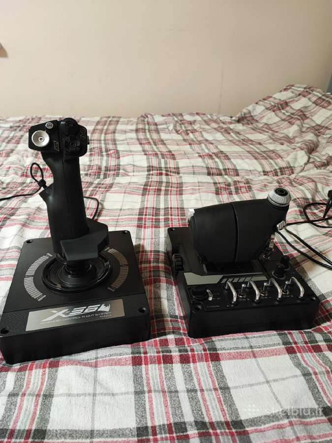 Žaidimų pultelis Logitech G X56 Hotas (garantija)