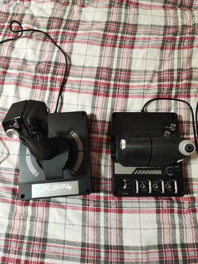 Žaidimų pultelis Logitech G X56 Hotas (garantija) - nuotraukos Nr. 2