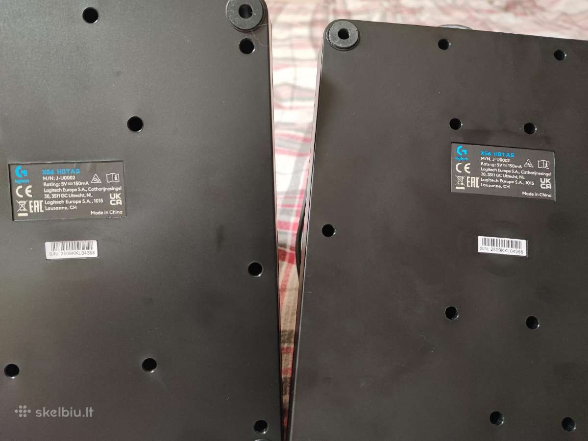 Žaidimų pultelis Logitech G X56 Hotas (garantija) - nuotraukos Nr. 4