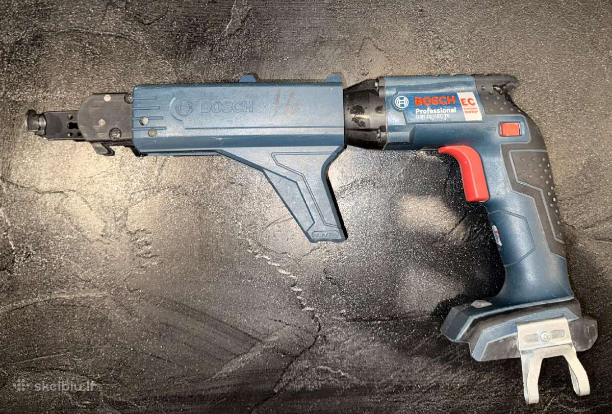 Gipso suktuvai Bosch Gsr 18 V-ec Te + Ma 55 - nuotraukos Nr. 3