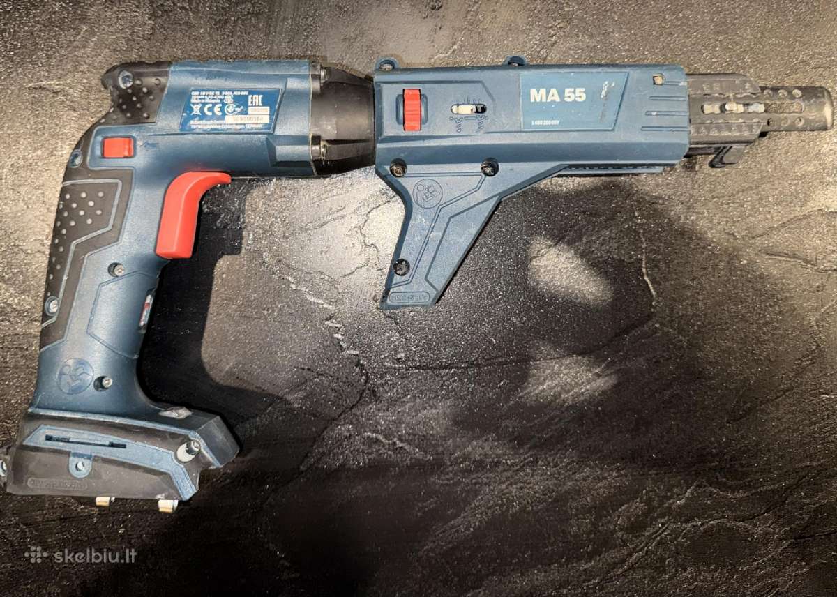 Gipso suktuvai Bosch Gsr 18 V-ec Te + Ma 55 - nuotraukos Nr. 4